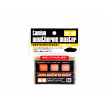 Набор пигментов H (бледно-оранжевый, слоновая кость, светло-персиковый) 87127  Tamiya